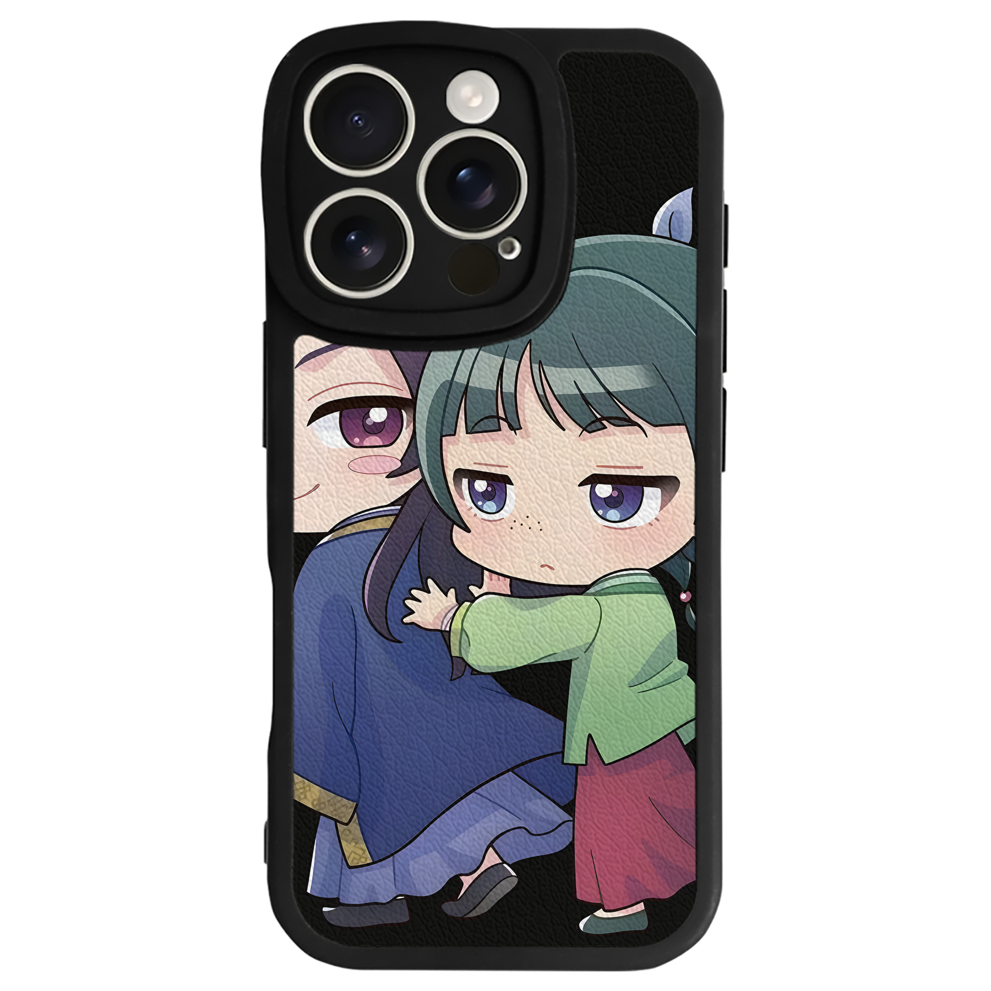 （画像用） 薬屋のひとりごと The Apothecary Diaries 【iPhone 16シリーズ対応】シリコンスマホケース（レザー調） 材質：シリコン